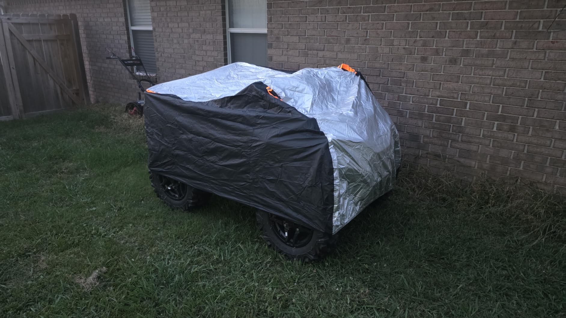 Neverland ATV Cover Waterproof Heavy Duty XL Universal Quad Cover Outdoor Storage Cover 4 Wheeler Rain Cover All Weather for Polaris Sportsman Yamaha Honda Kawasaki Quad Bike customer photo 1