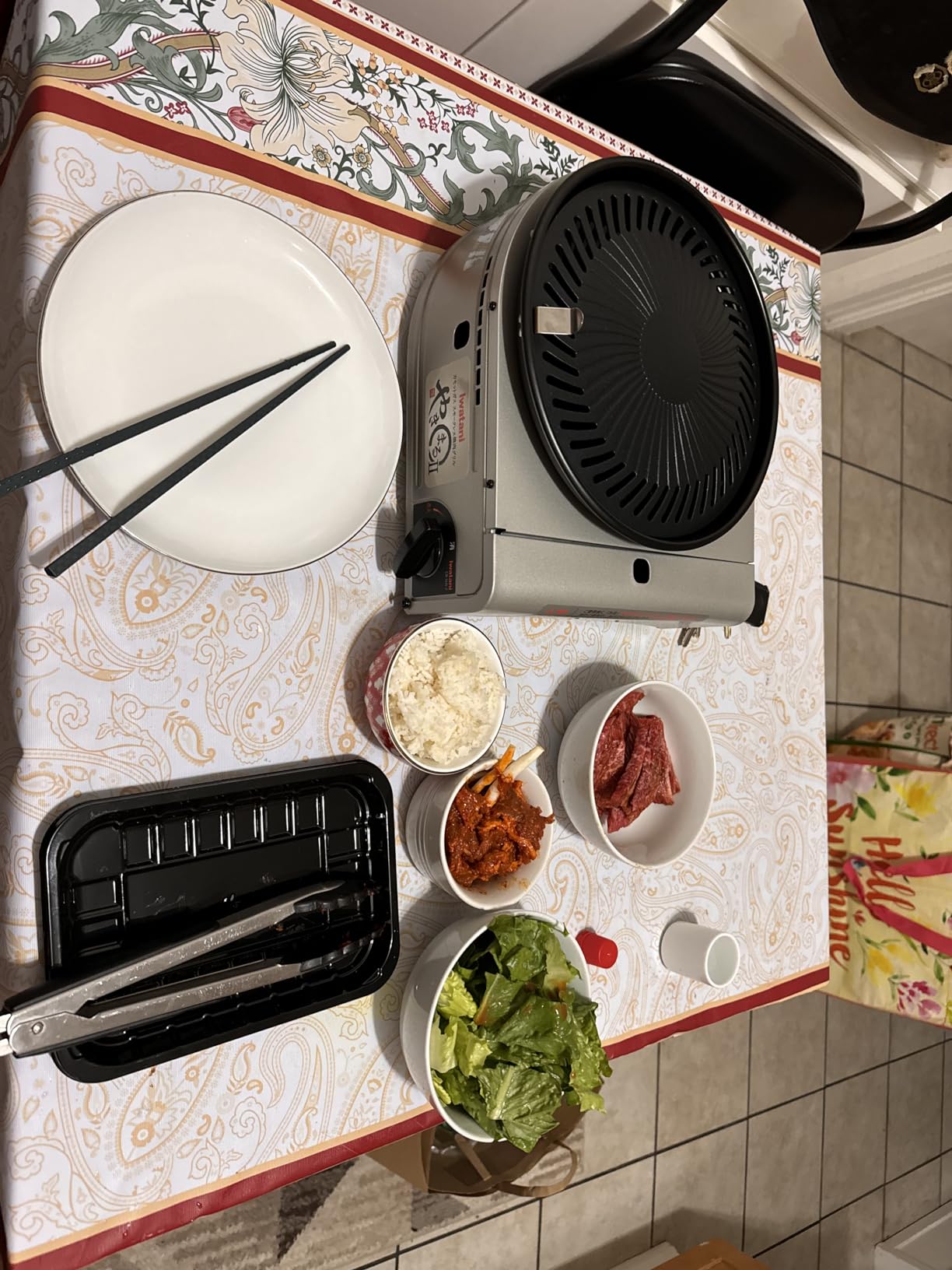 Iwatani Cassette Gas BBQ Grill YAKIMARU II, CB-SLG-2 customer photo 1