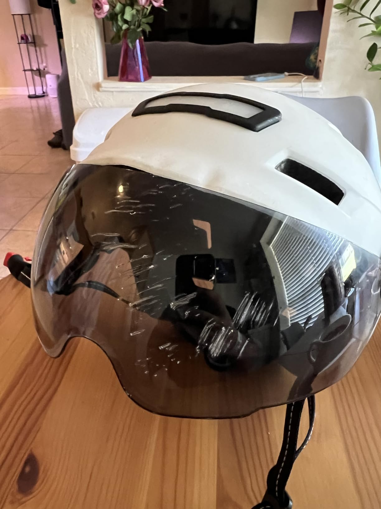 ILM Adult Bike Helmet with LED Front Back Light Bicycle Helmets E3-10L customer photo 1