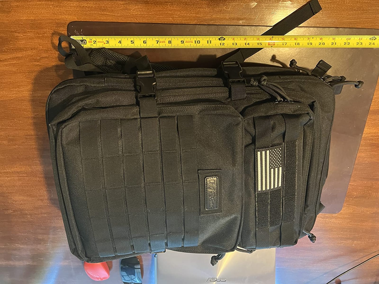 Chef Knife Bag Tactical Backpack XL, 30+ Pocket Knife Carrying Case for Chefs and Culinary Tools, Patented Retention Panels with Hook-and-Loop System, YKK Zippers, Fits 12in Knives customer photo 2