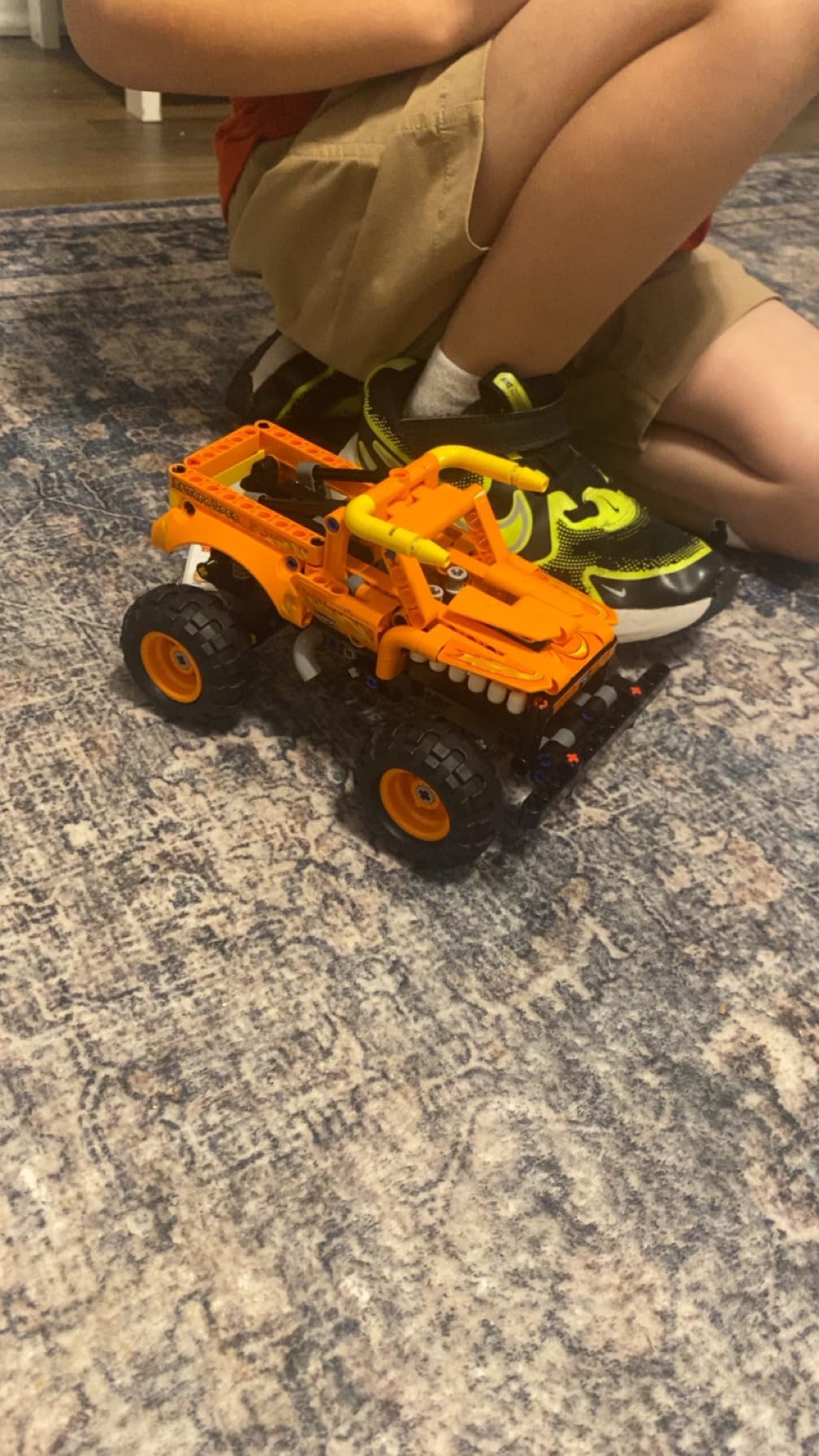 LEGO Technic Monster Jam El Toro Loco, 2 in 1 Pull Back Truck to Off Roader Car Toy 42135, Monster Truck and Race Car Building Toy, Construction Kit for Kids, Boys, Girls Age 7+ Years Old customer photo 1