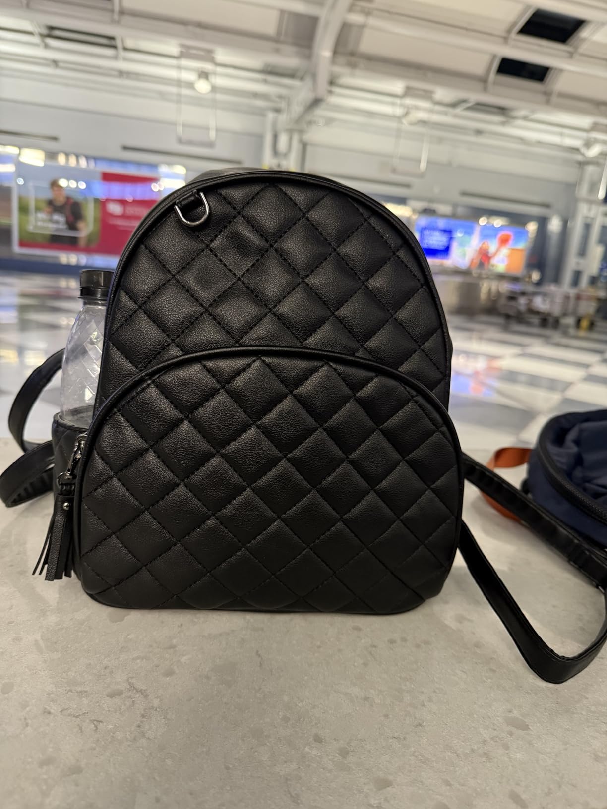 ECOSUSI Mini Backpack for Women Leather Small Backpack Purse for Ladies customer photo 1