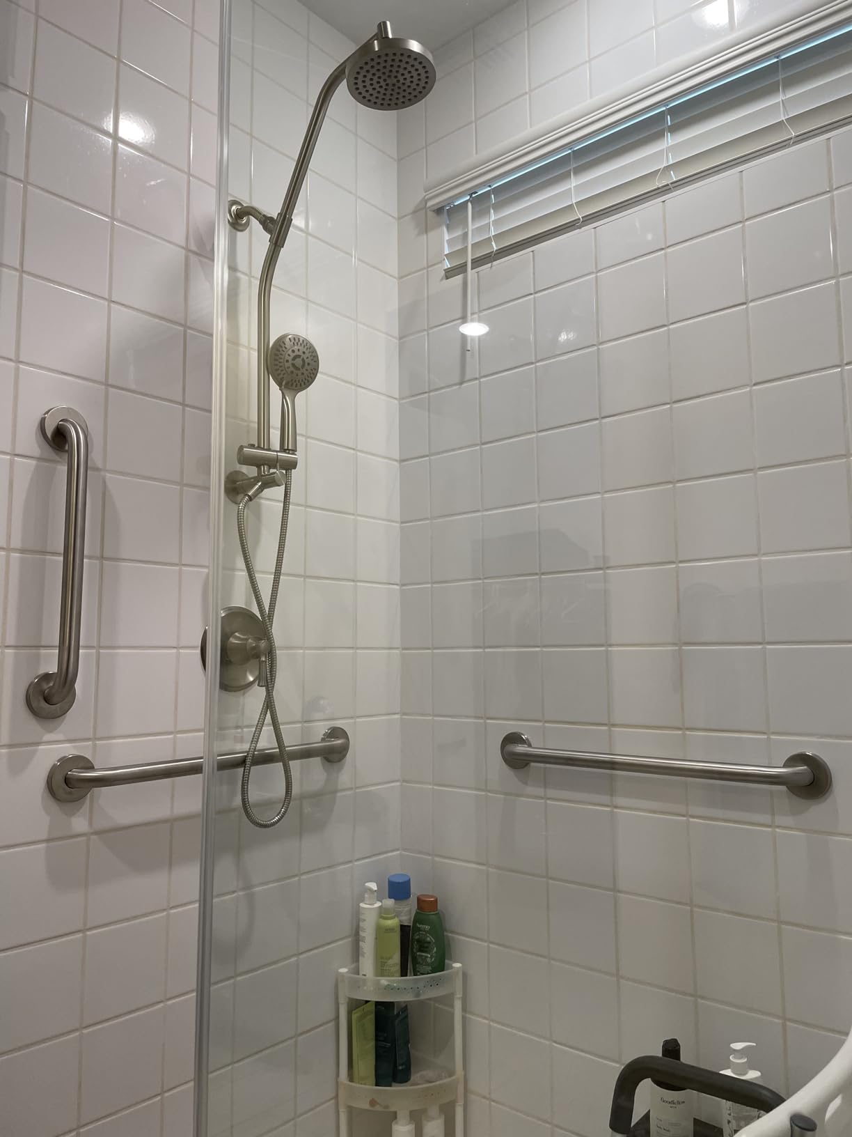 24 Inch Brushed Nickel Grab Bar for Bathroom, 2 Pack customer photo 2