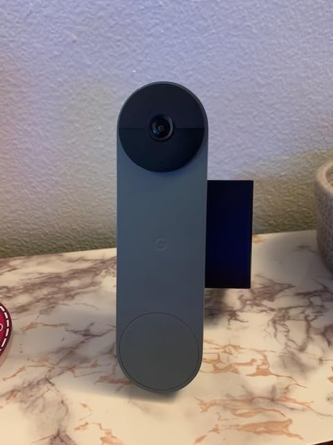 Google Nest Doorbell (Battery) - Snow customer photo 1