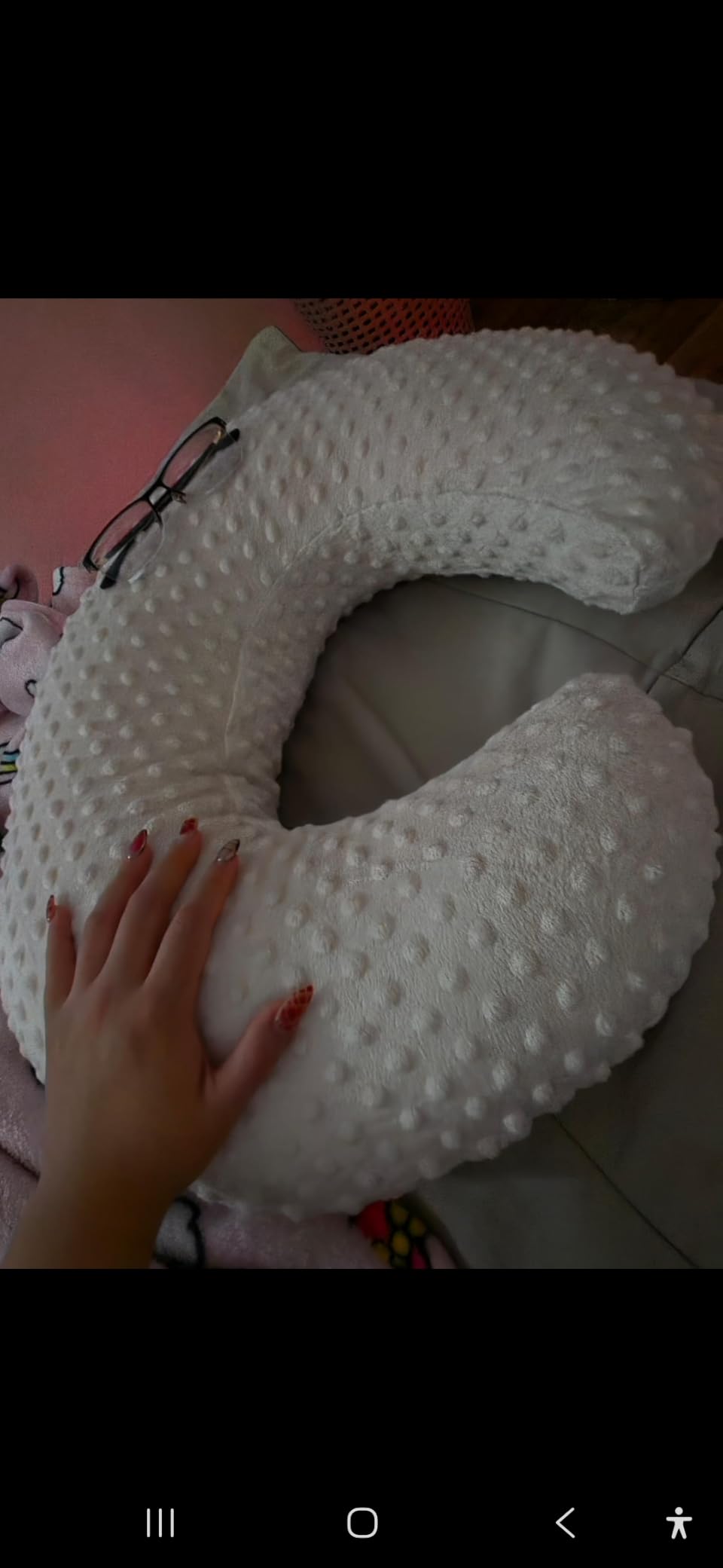 Nursing Pillow and Positioner, Breastfeeding, Bottle Feeding customer photo 1