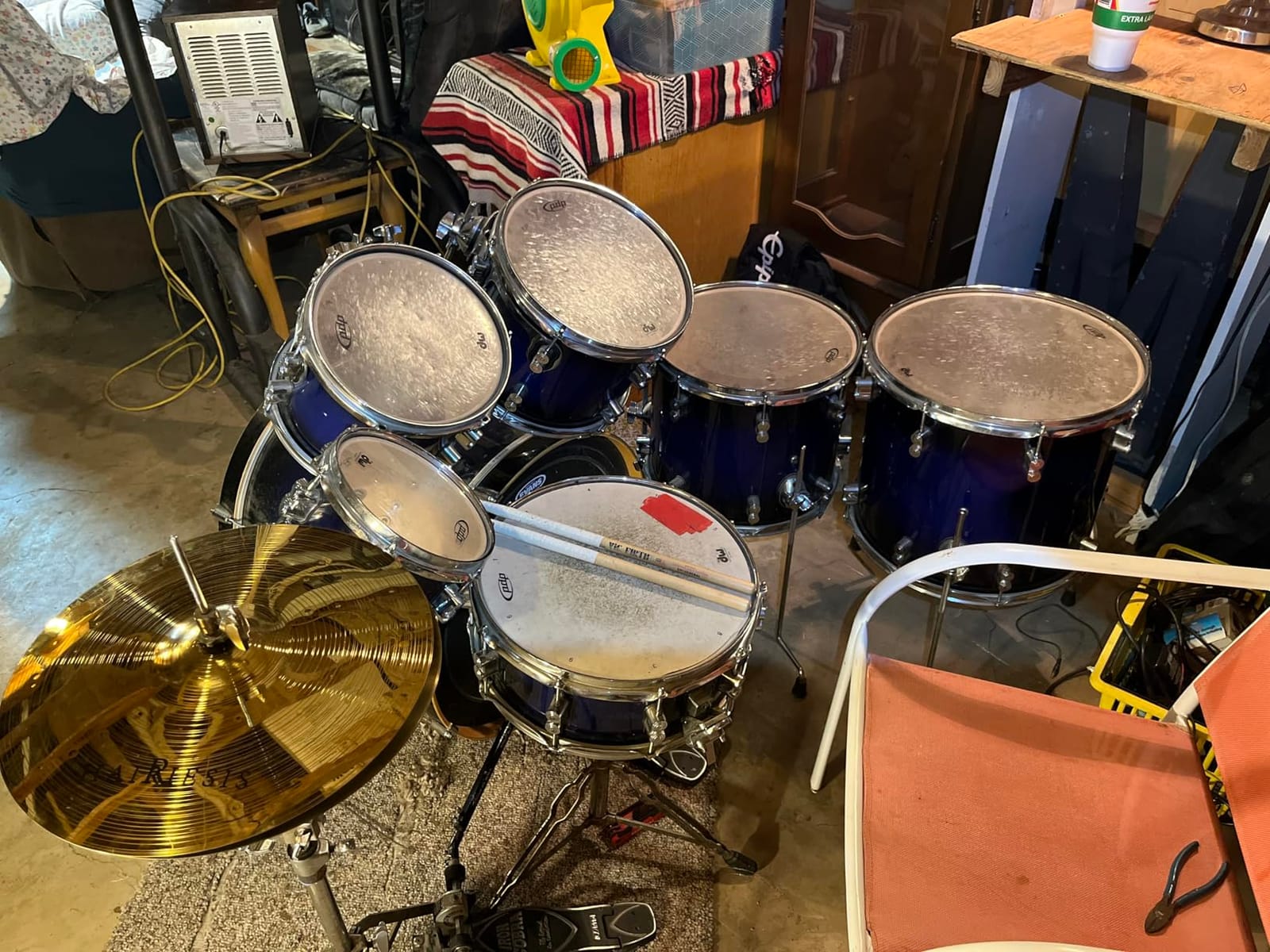 HAIRIESIS Cymbal Exquisite Alloy Cymbal Set 14