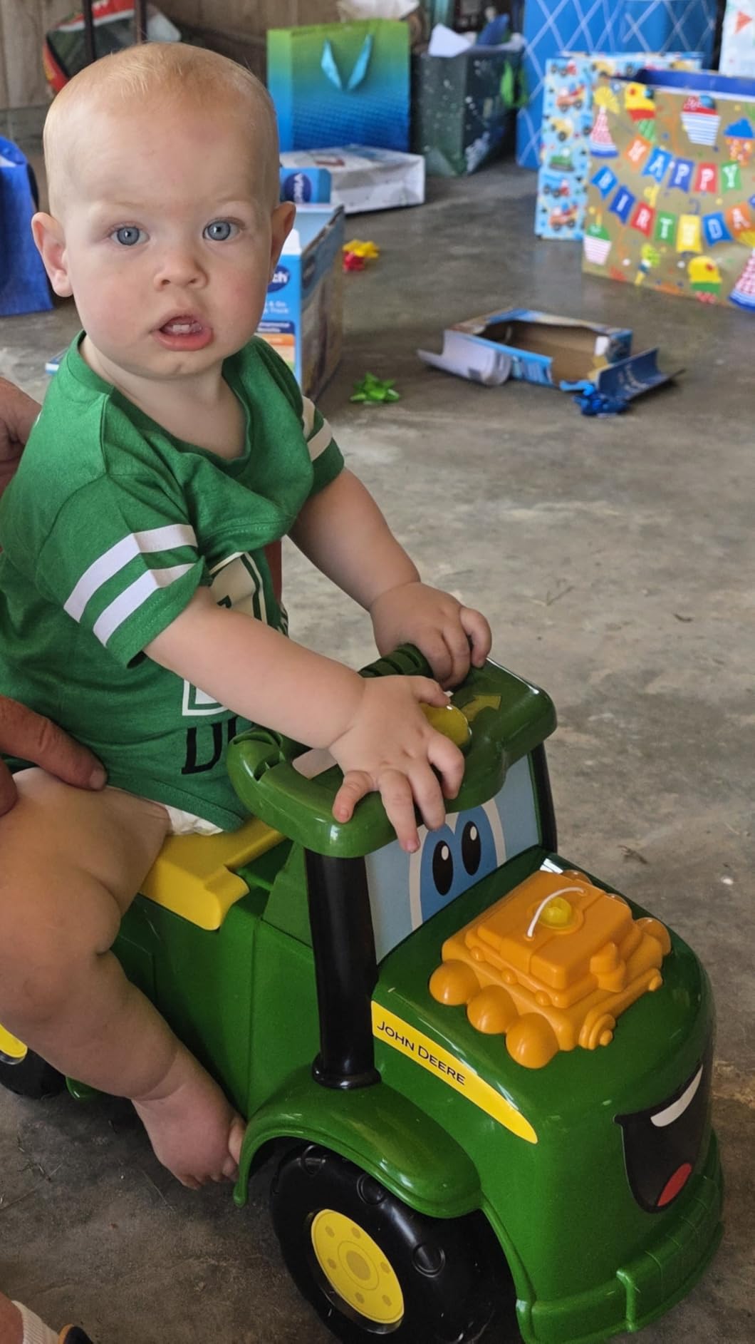 John Deere Ride On Johnny Tractor Take Apart Engine Ages 12M+ customer photo 2