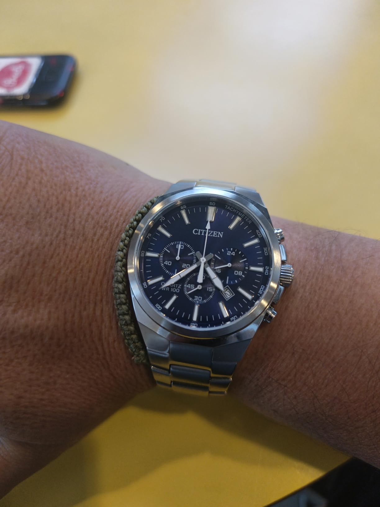 Citizen Quartz Mens Watch, Stainless Steel, Classic customer photo 1