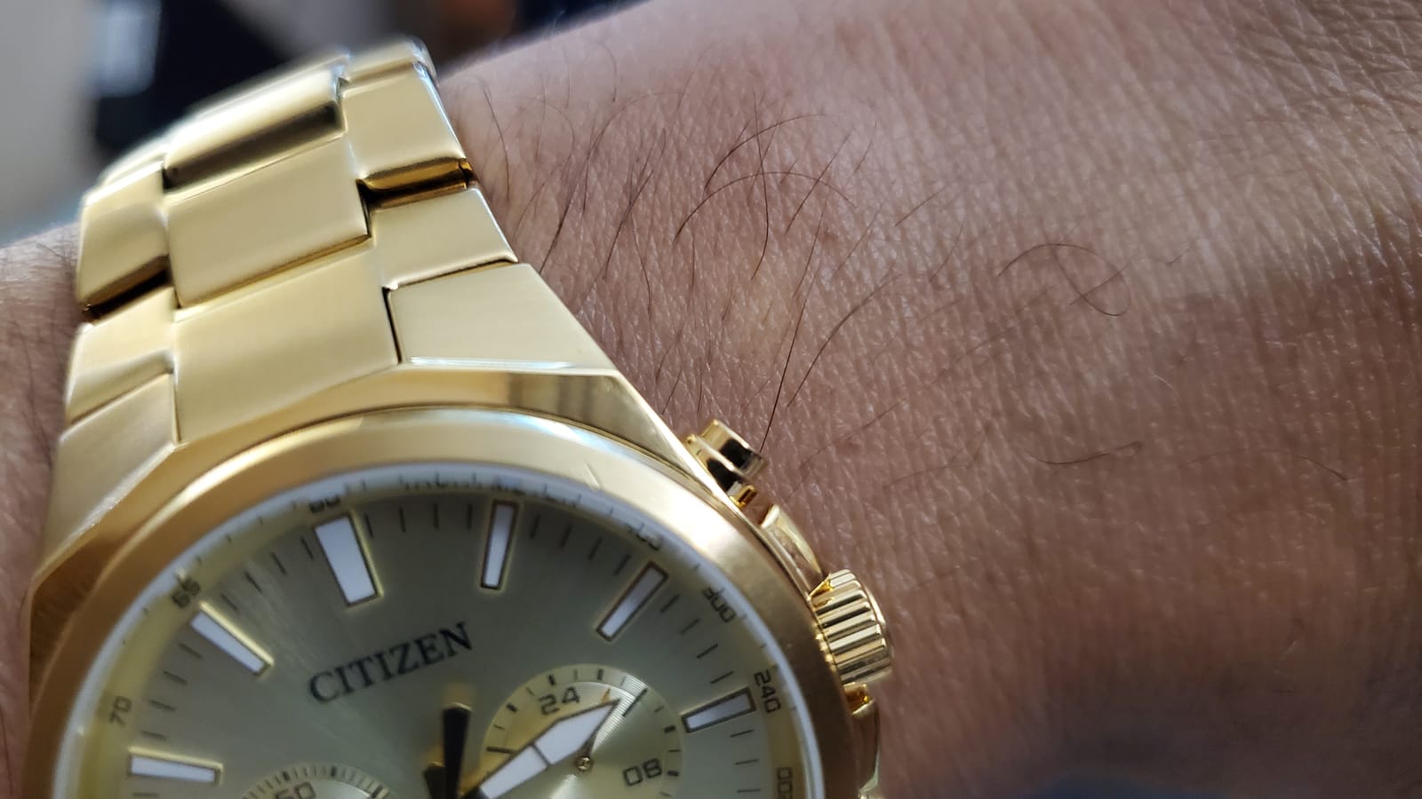 Citizen Quartz Mens Watch, Stainless Steel, Classic customer photo 2