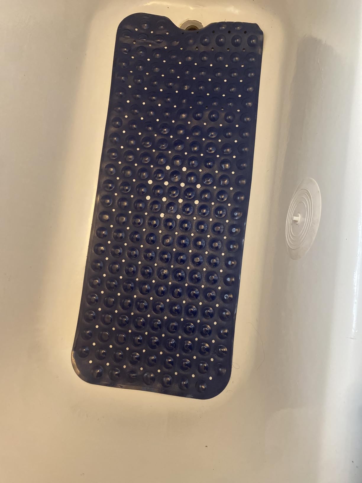 Extra Long Non-Slip Bathtub Shower Mat, 39 x 16 Inch Black Bath Mat customer photo 1