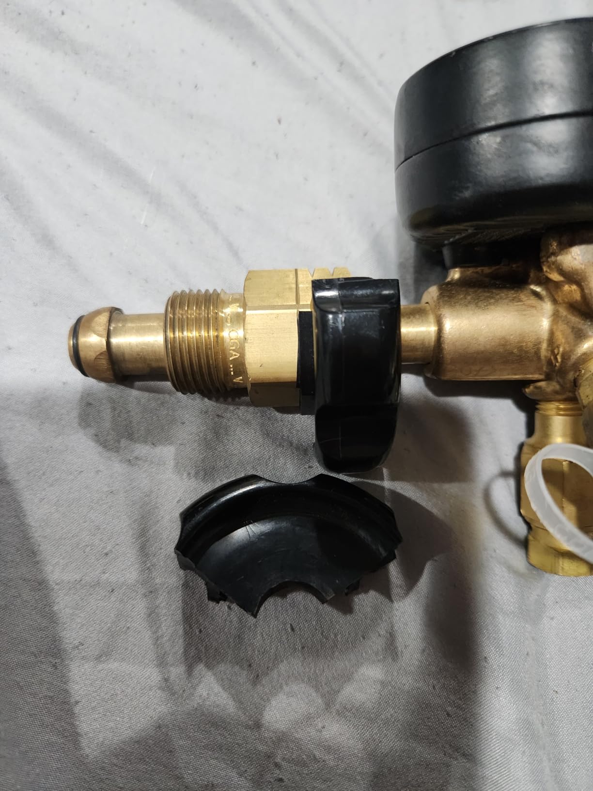 Victor Edge Series 2.0 Nitrogen Purge/Flow Module Gauge - Regulator Gauge, Model 0781-3652 customer photo 1
