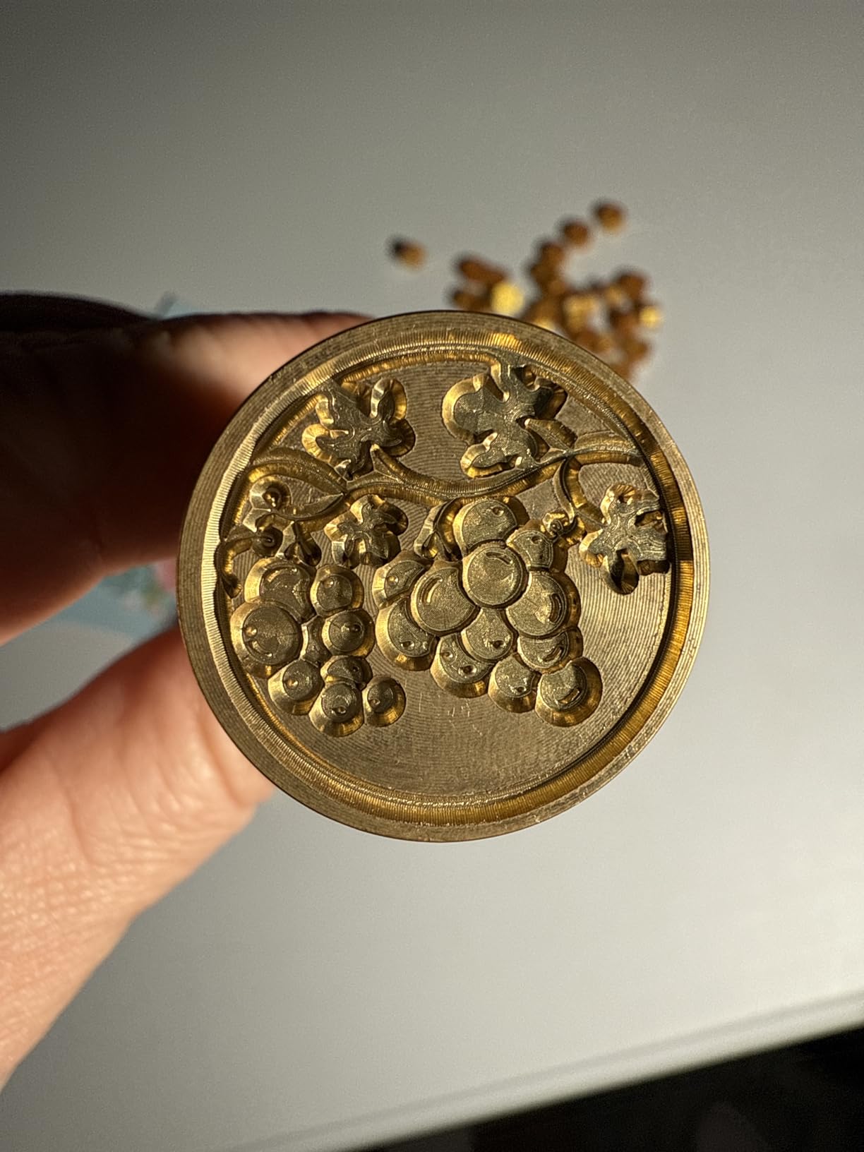 Wax Seal Stamp Kit - 357Pc Set with Wax Beads, Seal Stamp, Warmer, Spoon, Candles for Vintage Envelopes & Letters - Gold customer photo 1