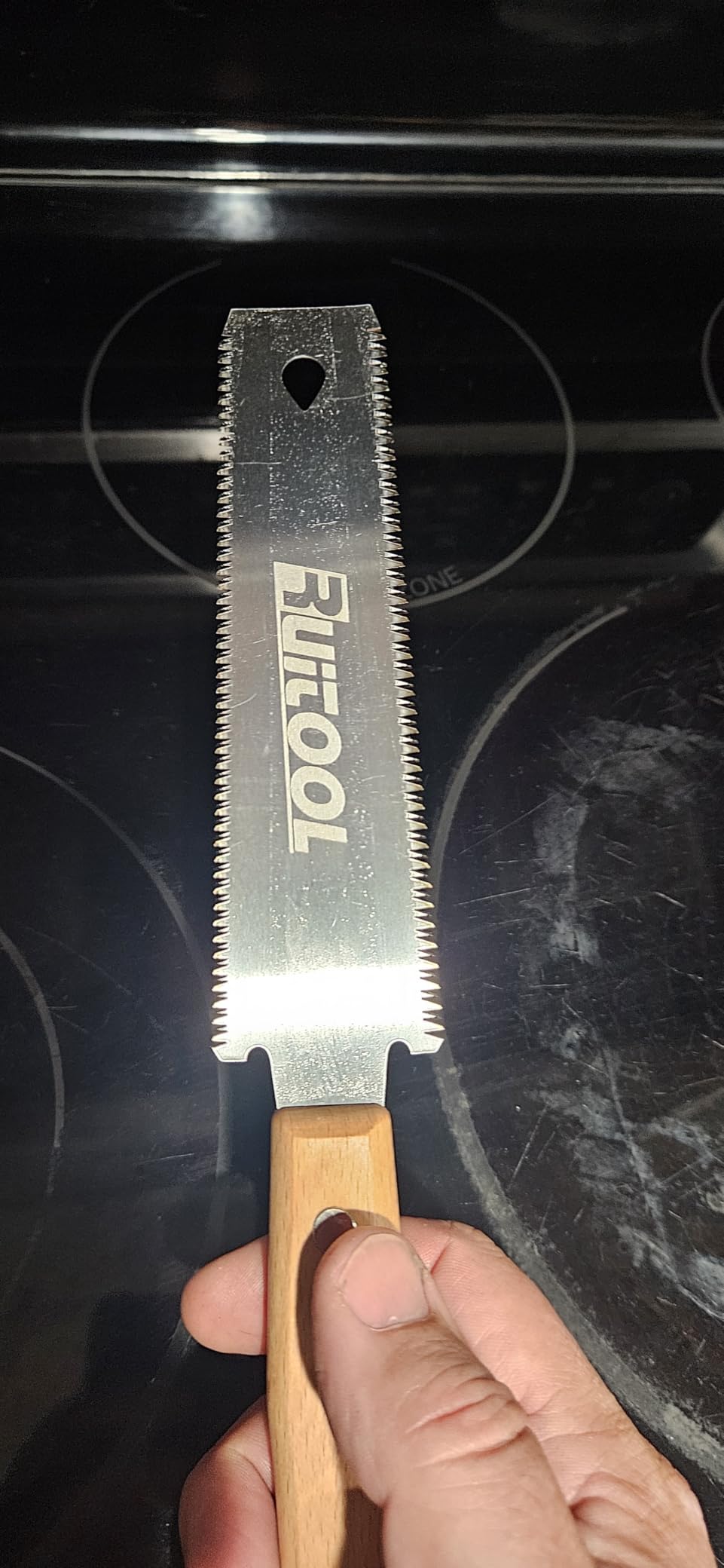 RUITOOL Japanese Hand Saw 6 Inch Double Edge Ryoba Pull Saw for Flush Cuts customer photo 1