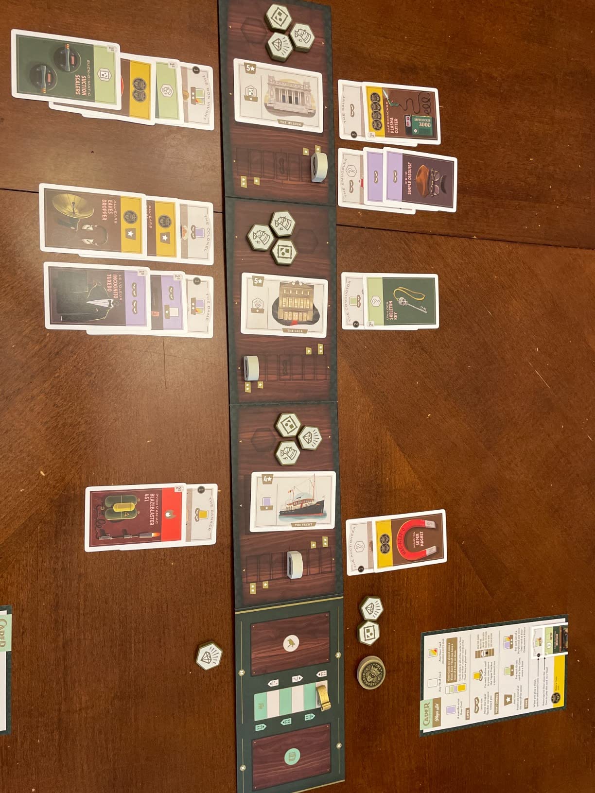 Caper Europe | Strategic Two-Player Board Game for Ages 10+ | Fast-Paced Card Drafting Heist Across Europe | Travel-Friendly Box with Stunning Art | Perfect for Couples and Family Game Night customer photo 1