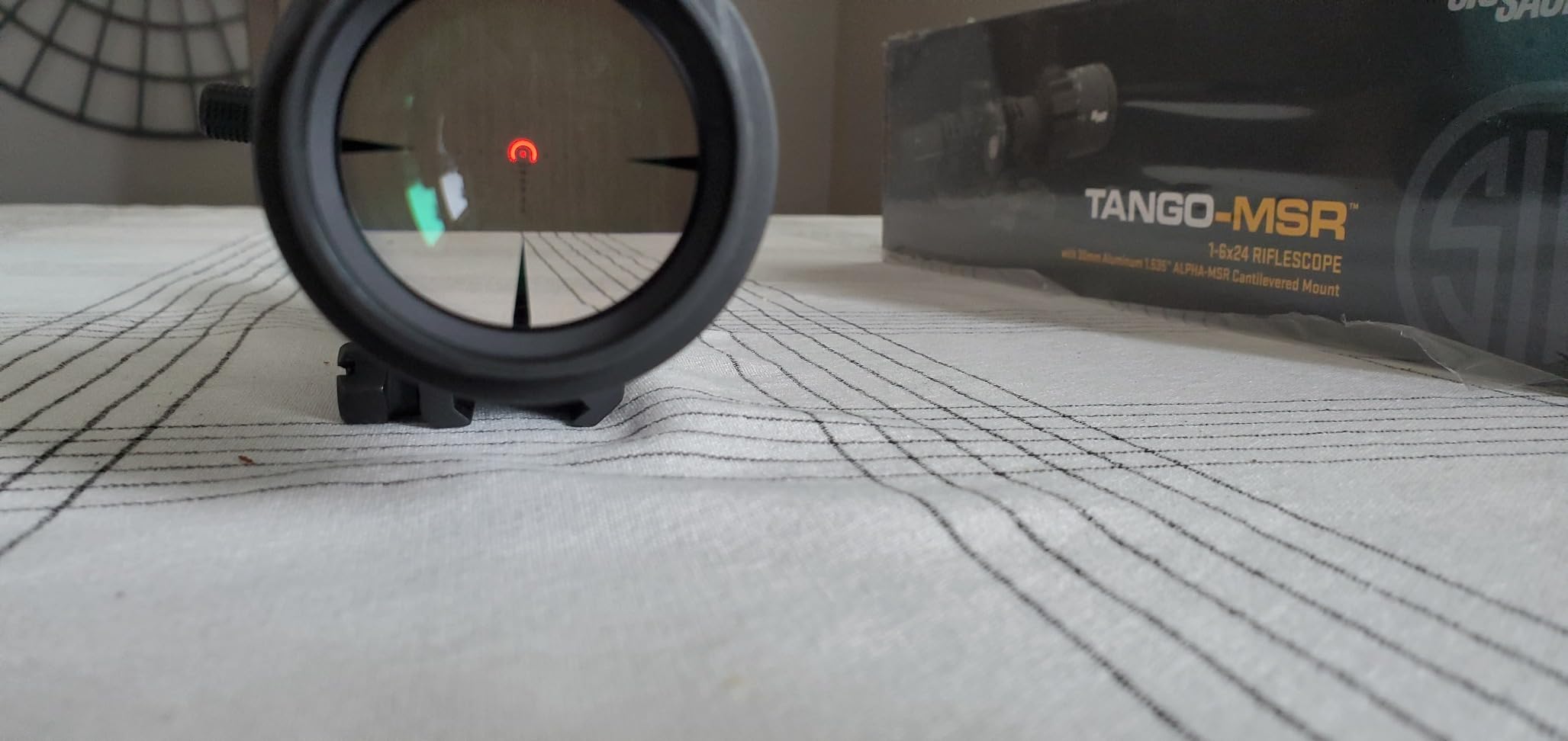 SIG SAUER Tango-MSR LPVO 1-6x24mm Waterproof Fogproof Hunting Riflescope customer photo 2