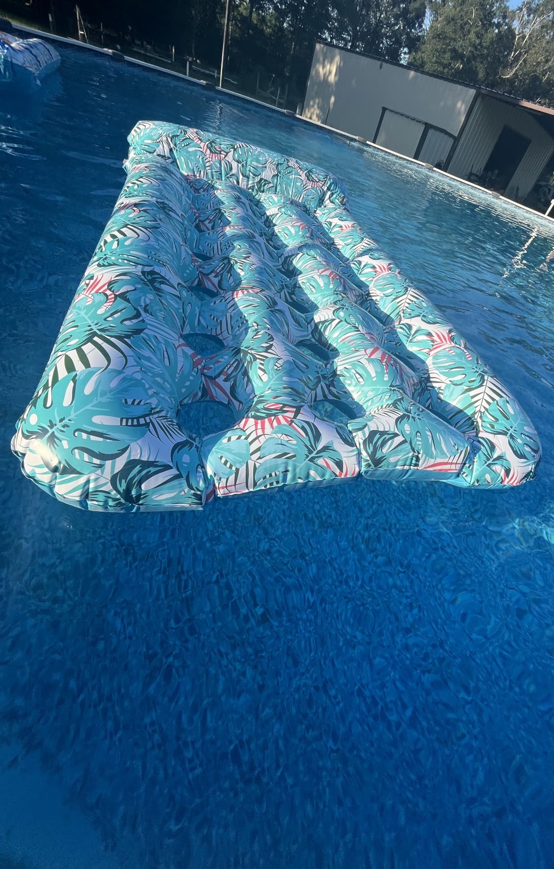 Stonful 2 Pack Inflatable Pool Floats, Cooling Pool Rafts for Adults customer photo 1