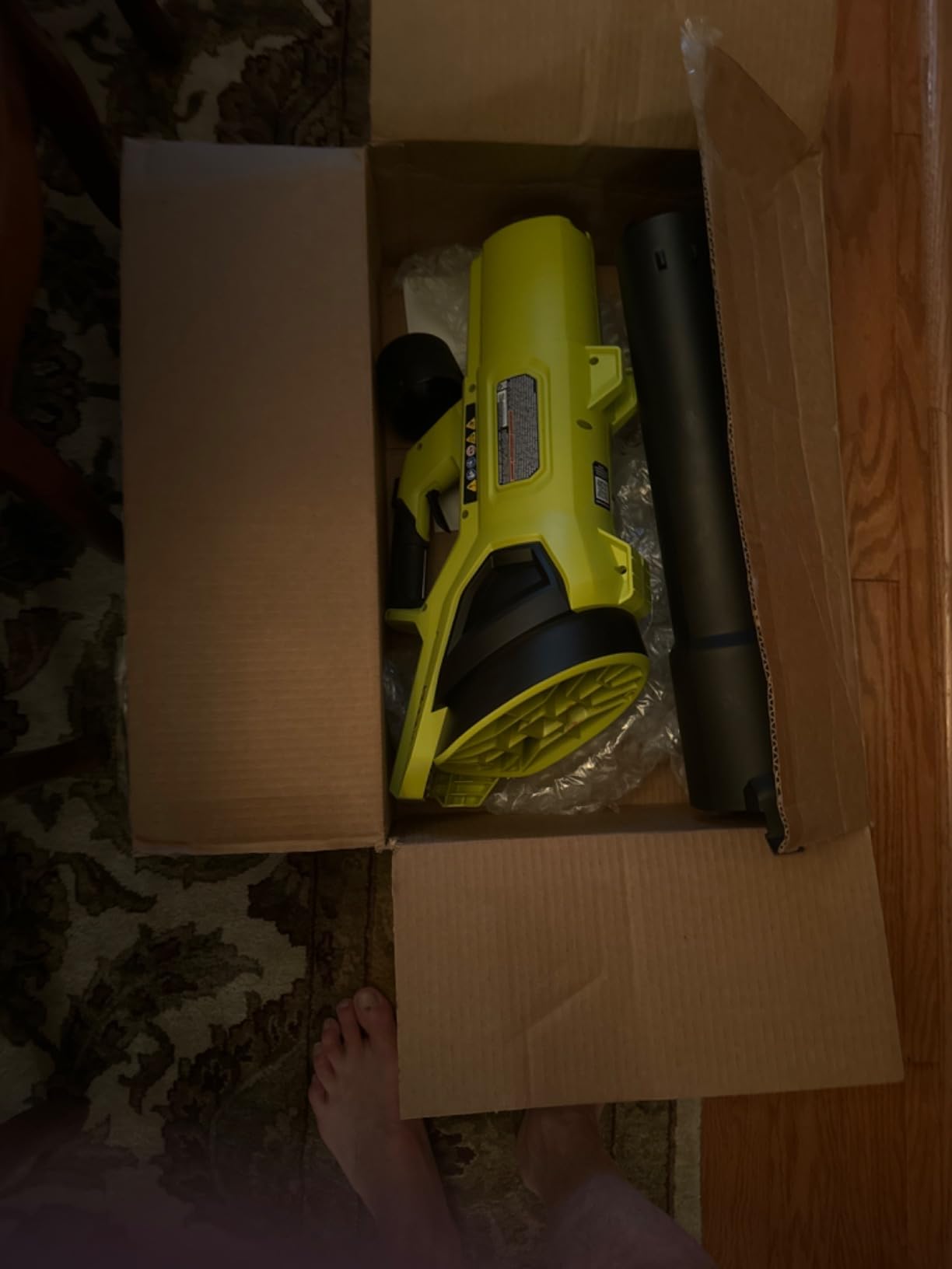 Ryobi 40V Whisper HP Brushless 190 MPH 730 CFM Cordless Battery Jet Fan Leaf Blower (Tool Only- Battery and Charger NOT Included) customer photo 1
