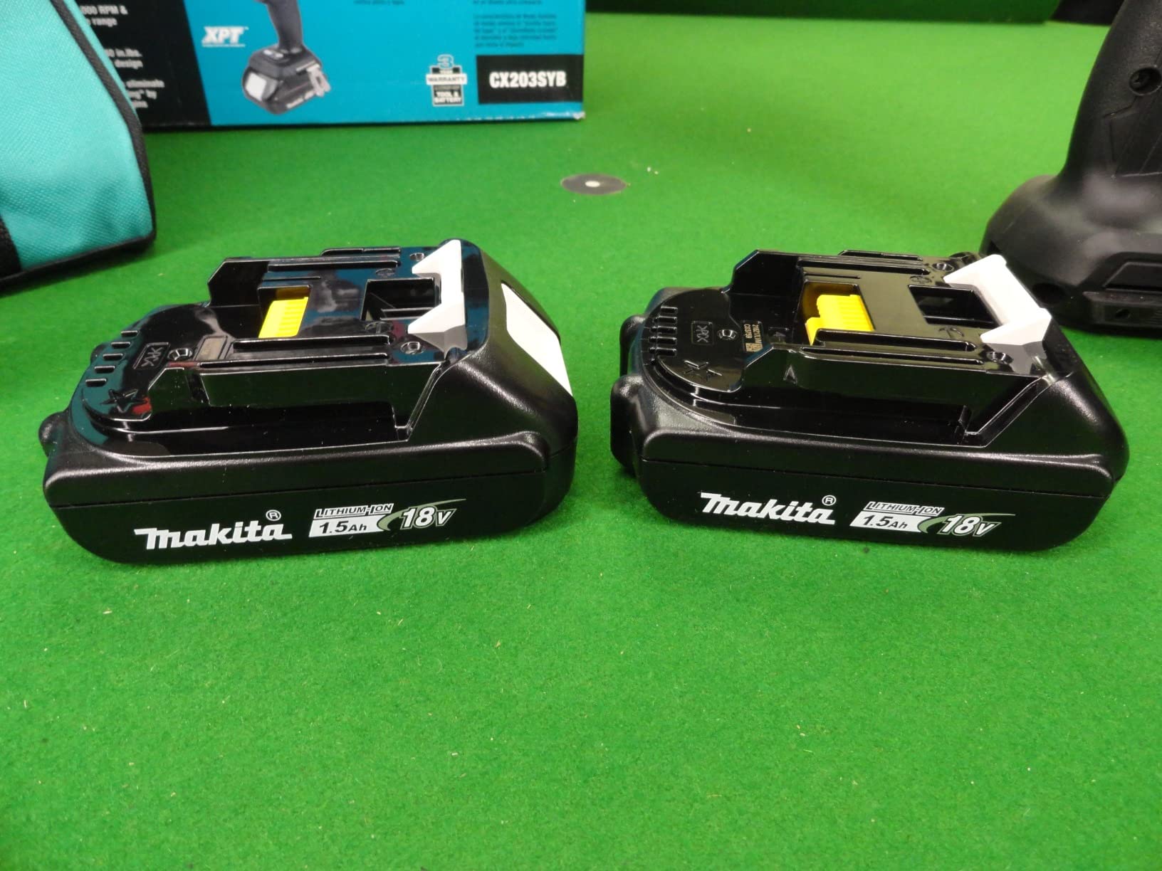 Makita CX203SYB 18V LXT Lithium-Ion Sub-Compact Brushless Cordless 2-Pc. Combo Kit (1.5Ah) customer photo 1