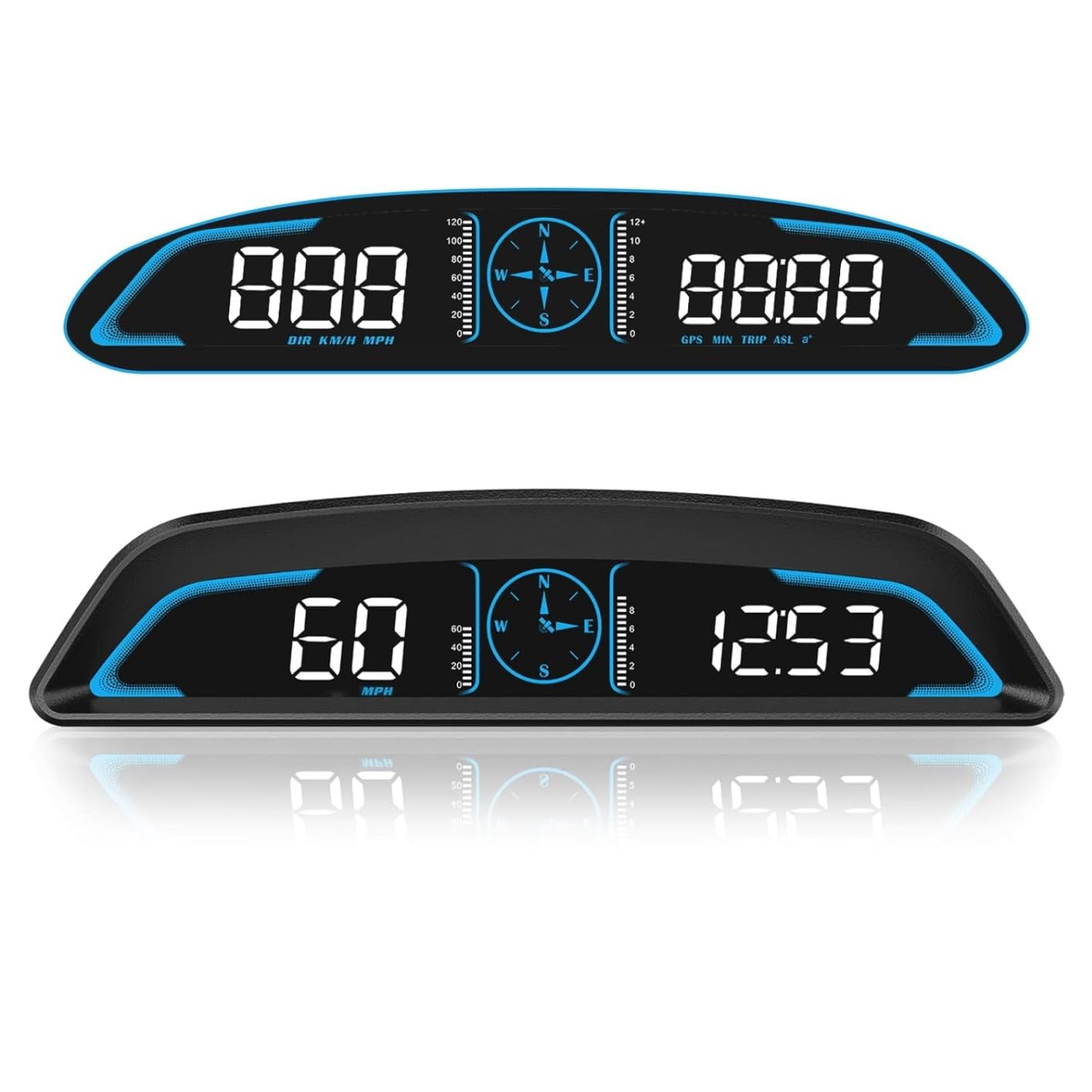 SinoTrack Digital GPS Speedometer Universal Heads Up Display for Car 5.5 inch Large LCD Display HUD with MPH Speed Fatigued Driving Alert Overspeed Alarm Trip Meter for All Vehicle customer photo 1