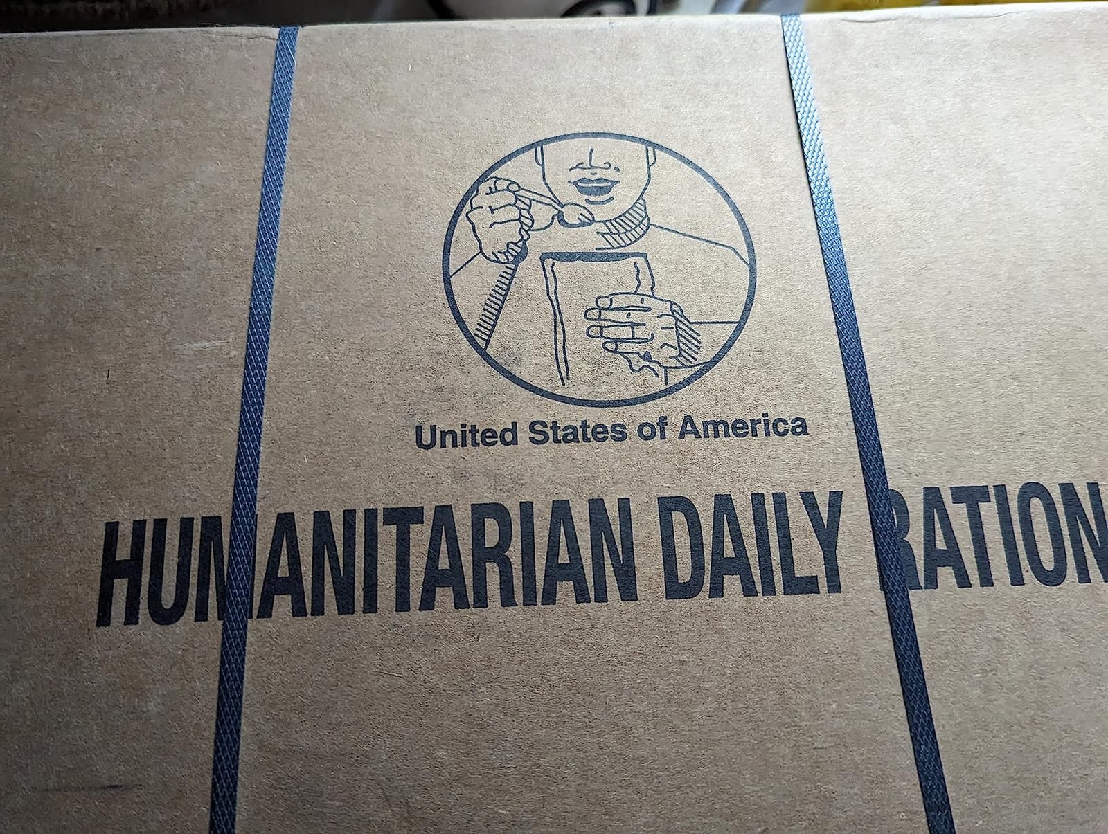 Humanitarian Daily Ration MRE Case, FEMA, 10-Pack, 1/2024 Inspection customer photo 2