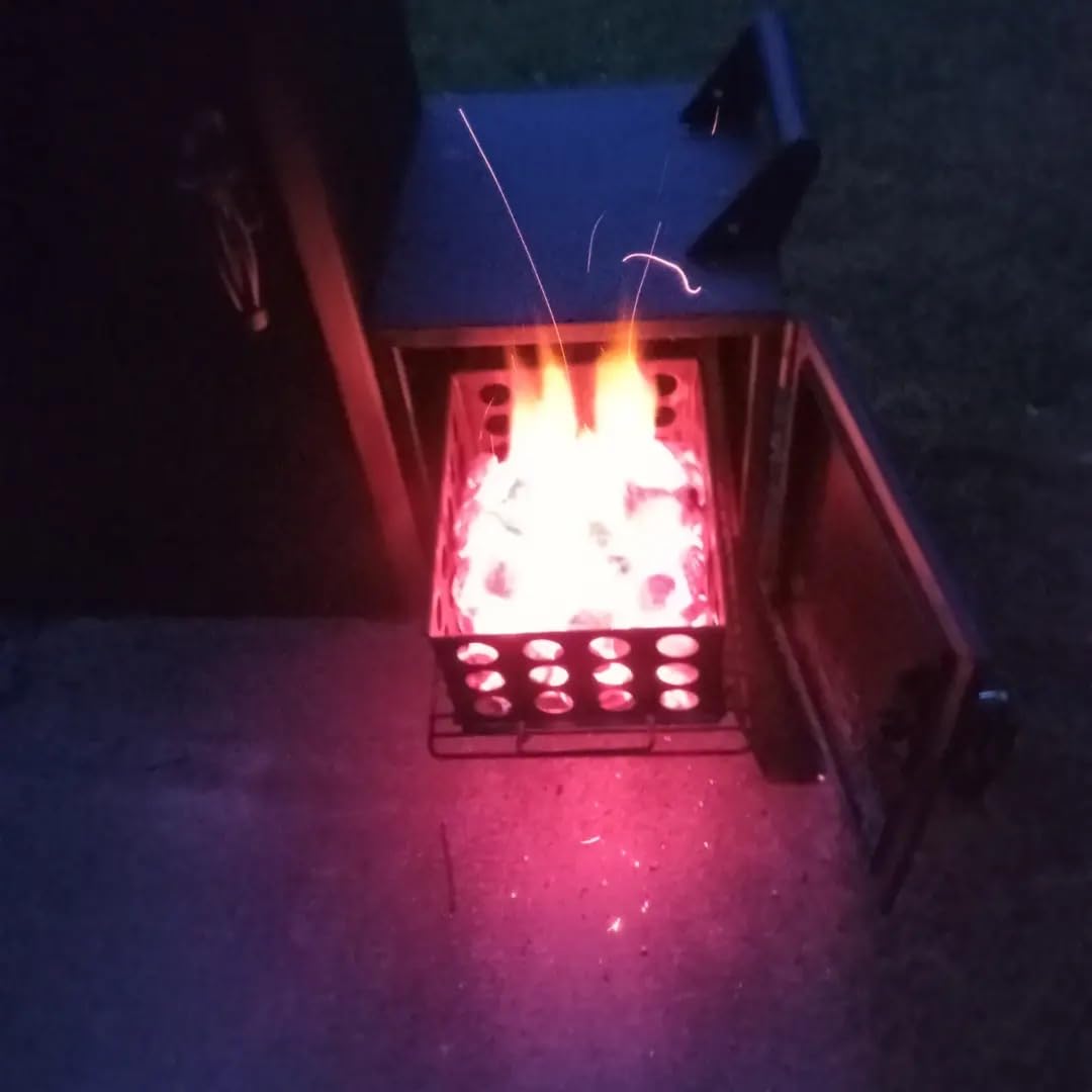 Old Potters Smoker Wood Chunks 13-16 lbs for Grilling, Smoking, and Wood Fire Cooking ~ 2 x 3 Inches, (Hickory, 790 Cu in.) customer photo 1