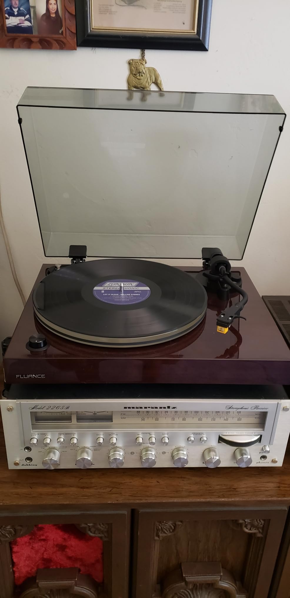 Fluance RT85N Turntable with Nagaoka MP-110 Cartridge, Acrylic Platter, Speed Control, and Vibration Isolation - Piano Black customer photo 2