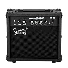 GLARRY Electric Bass Combo Amp, Portable Amp with Headphone MP3 Input, 20W Practice Bass Guitar Amplifier Speaker Accessories with Bass, Volume, Treble, and Middle Controls customer photo 1