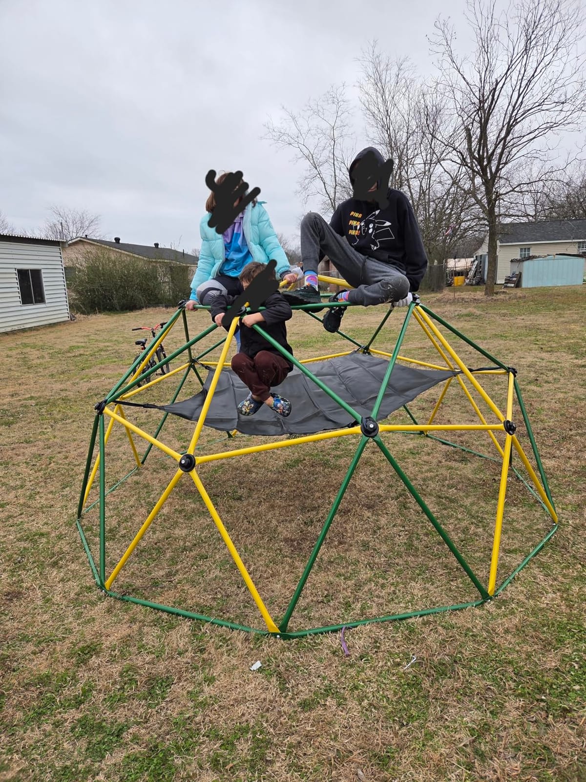 Climbing Dome Jungle Gym 6ft Outdoor Playset Kids Playground Equipment customer photo 2