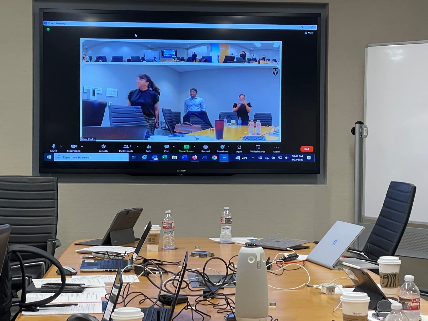 Owl Labs Meeting Owl 3 - 360 Degree 1080p HD Conference Room Camera with AI Speaker-Tracking customer photo 2