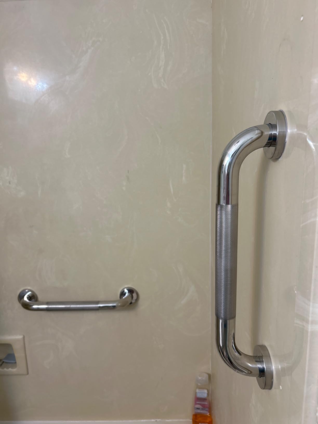 Rockgoya Shower Grab Bar, 2 Pack 16 Inch Bathroom Grab Bar, 304 Stainless Steel 1.25