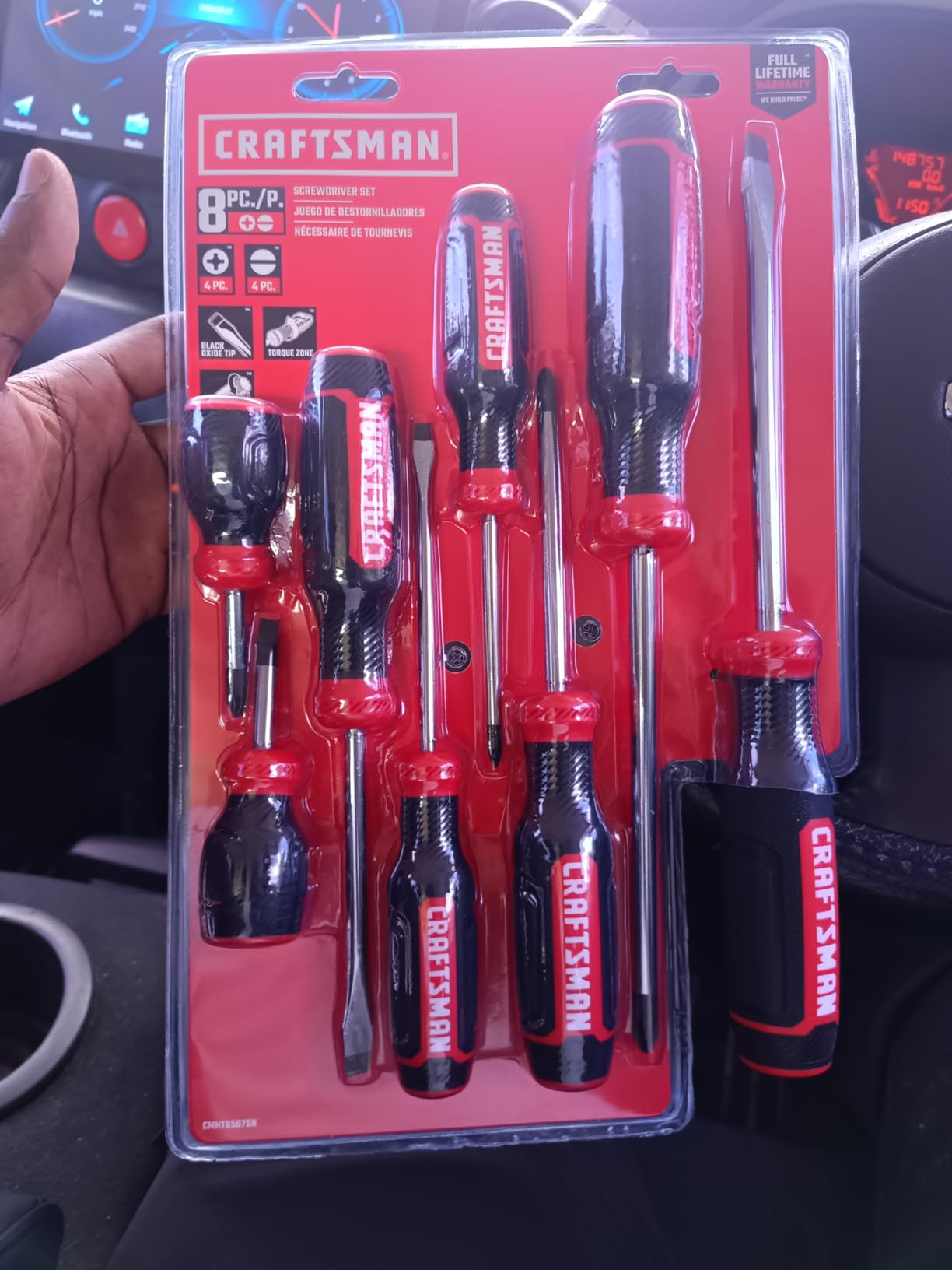 CRAFTSMAN Screwdriver Set, Bi-Material, 8 Piece Set (CMHT65075N) customer photo 1