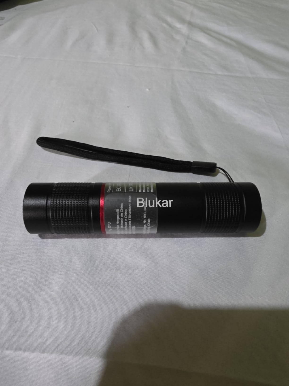 Blukar Rechargeable Flashlight, Super Bright Adjustable Focus Flashlights | 4 Lighting Modes, Long Lasting, Waterproof Small Mini LED Flash Light for Power Cuts, Emergency, Camping, Hiking, Outdoor customer photo 1
