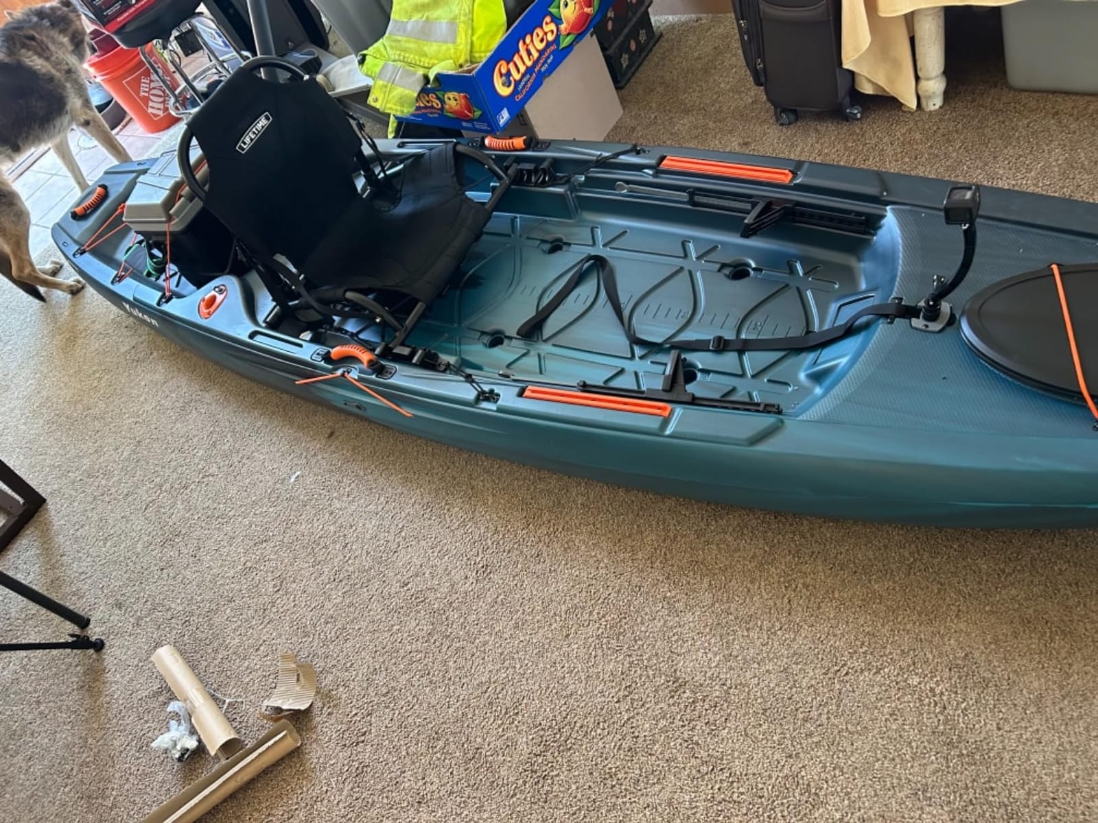 Lifetime Fishing Kayak, Yukon Angler 116 customer photo 2