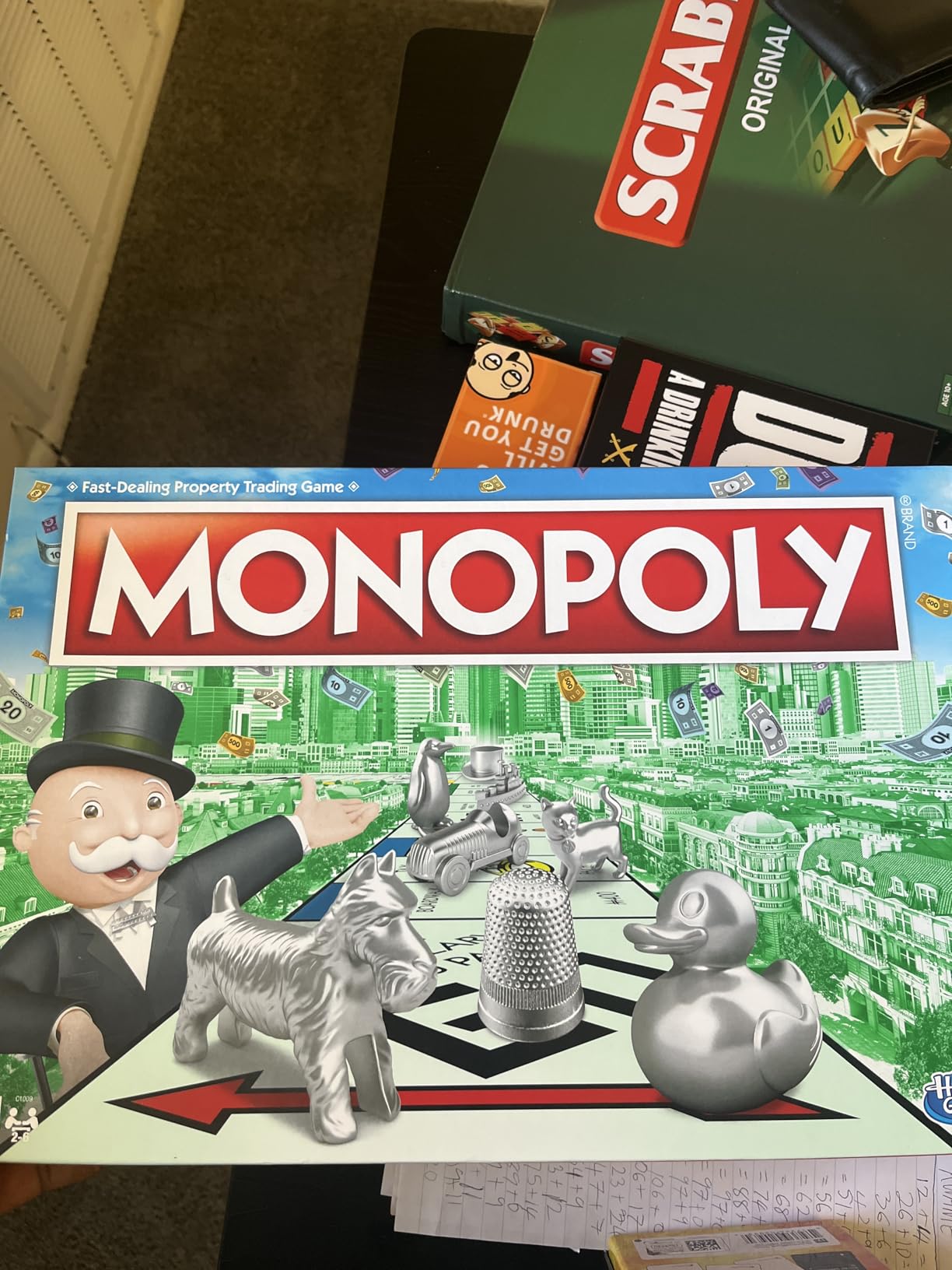 Monopoly Game, Family Board Games for 2 to 6 Players & Kids Ages 8 and Up, Includes 8 Tokens (Token Vote Edition) customer photo 2