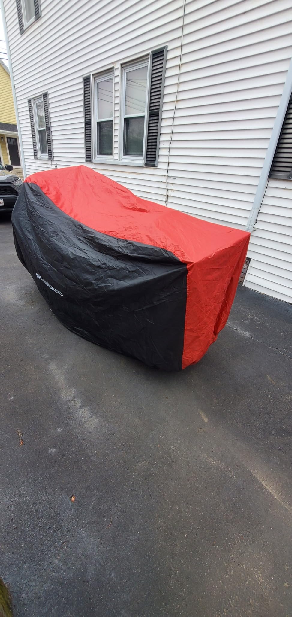 NEVERLAND Motorcycle Cover Waterproof Outdoor Heavy Duty with 2 Lock-Holes customer photo 1
