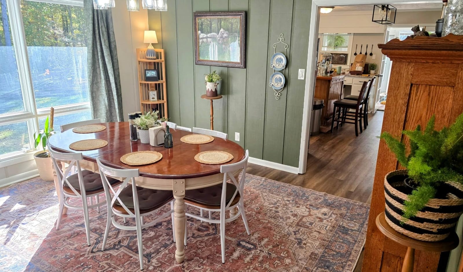 Glidden Total Interior Wall Paint & Primer All-in-One, Light Sage/Green, Eggshell, 1 Gallon customer photo 2