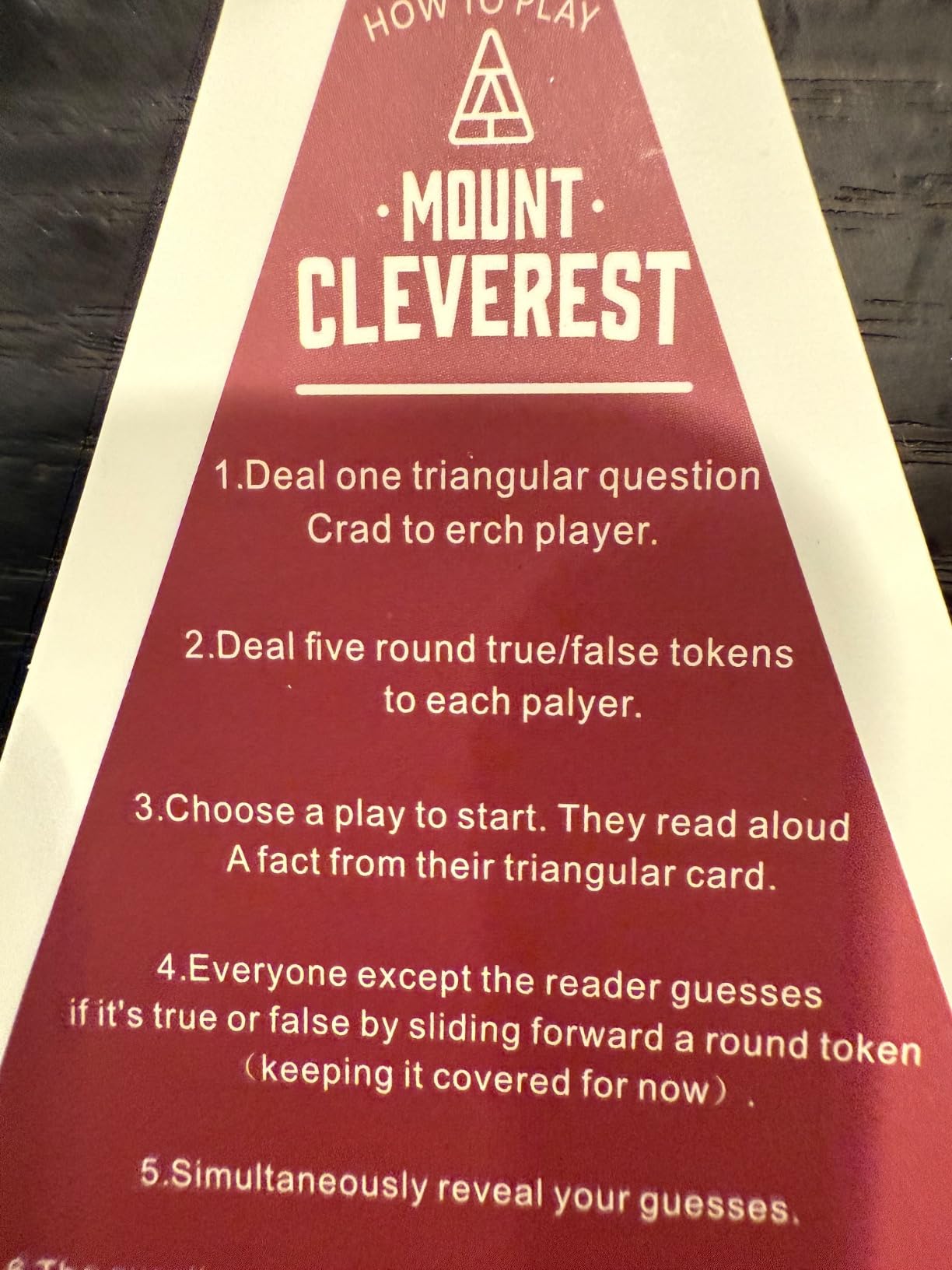 Mount Cleverest® Original Edition | True or False Trivia Game | Fun Adults & Kids Family Card Game | Stocking Stuffer | Travel Games | Party Games for Birthday | Gift for Boys and Girls customer photo 1