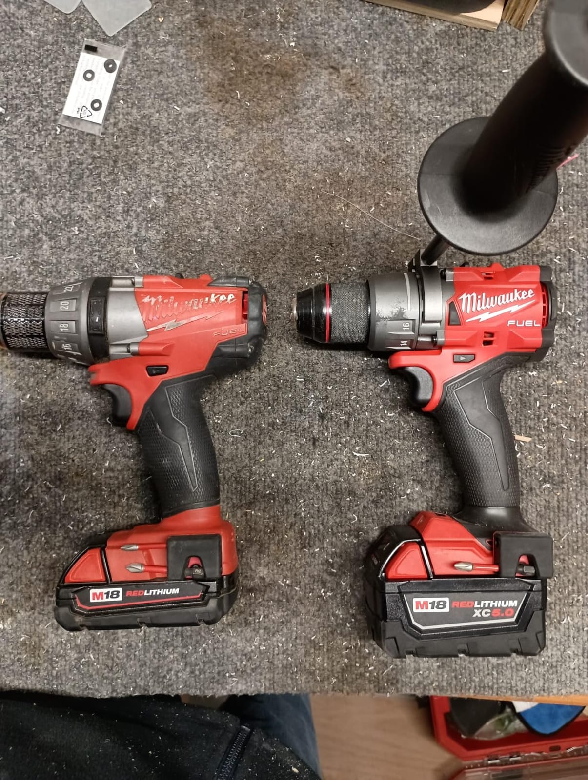 Milwaukee Electric - Variable Speed M18 Fuel. 1/2 Hammer Drill-Driver KIT customer photo 1