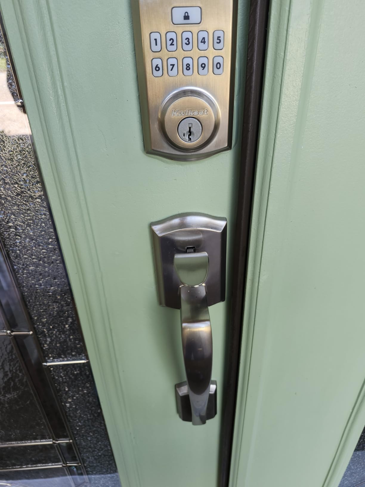 Kwikset SmartCode 260 Keyless Entry Electronic Keypad Deadbolt Door Lock customer photo 1