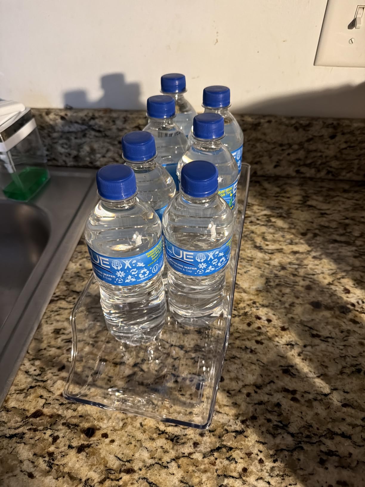 Utopia Kitchen Soda Can Organizer for Refrigerator & Pantry, 2 Pack, Clear customer photo 2