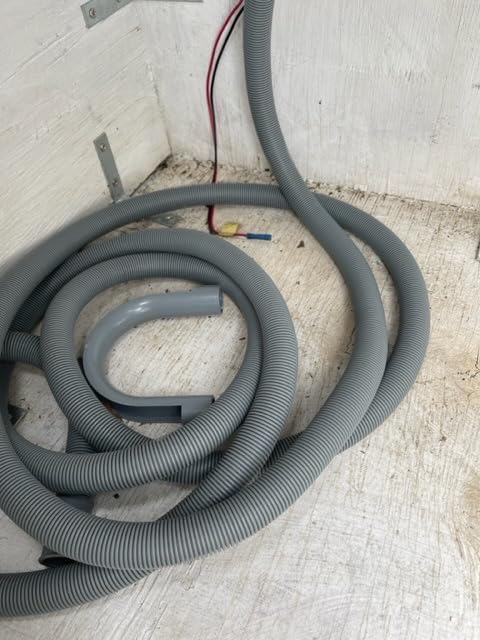 HLMOptimo 10 Feet Universal Washing Machine Drain Hose Flexible Dishwasher Drain Hose Extension Kits Corrugated Washer Hose w/ 1 Adapter 4 Clamps 1 U-Bend Holder customer photo 1