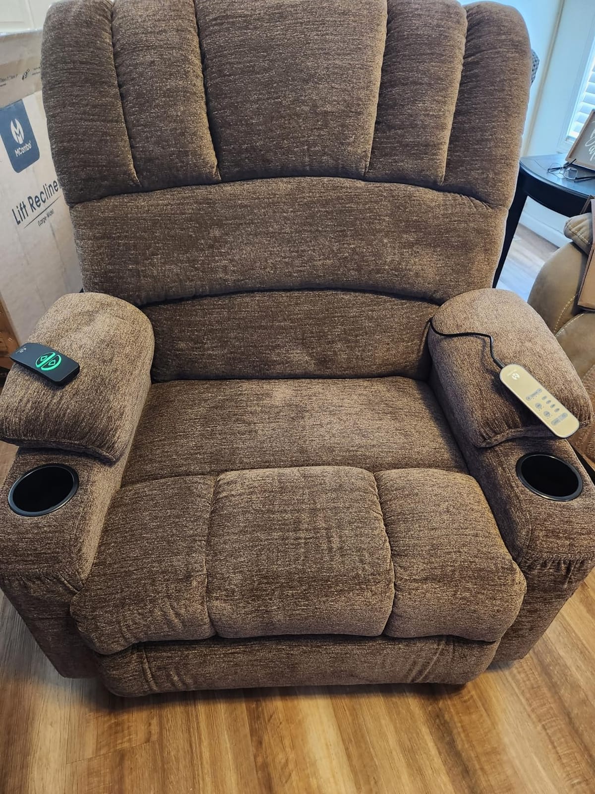 MCombo Power Lift Recliner Chair for Elderly, Heat and Massage, 7095 customer photo 1