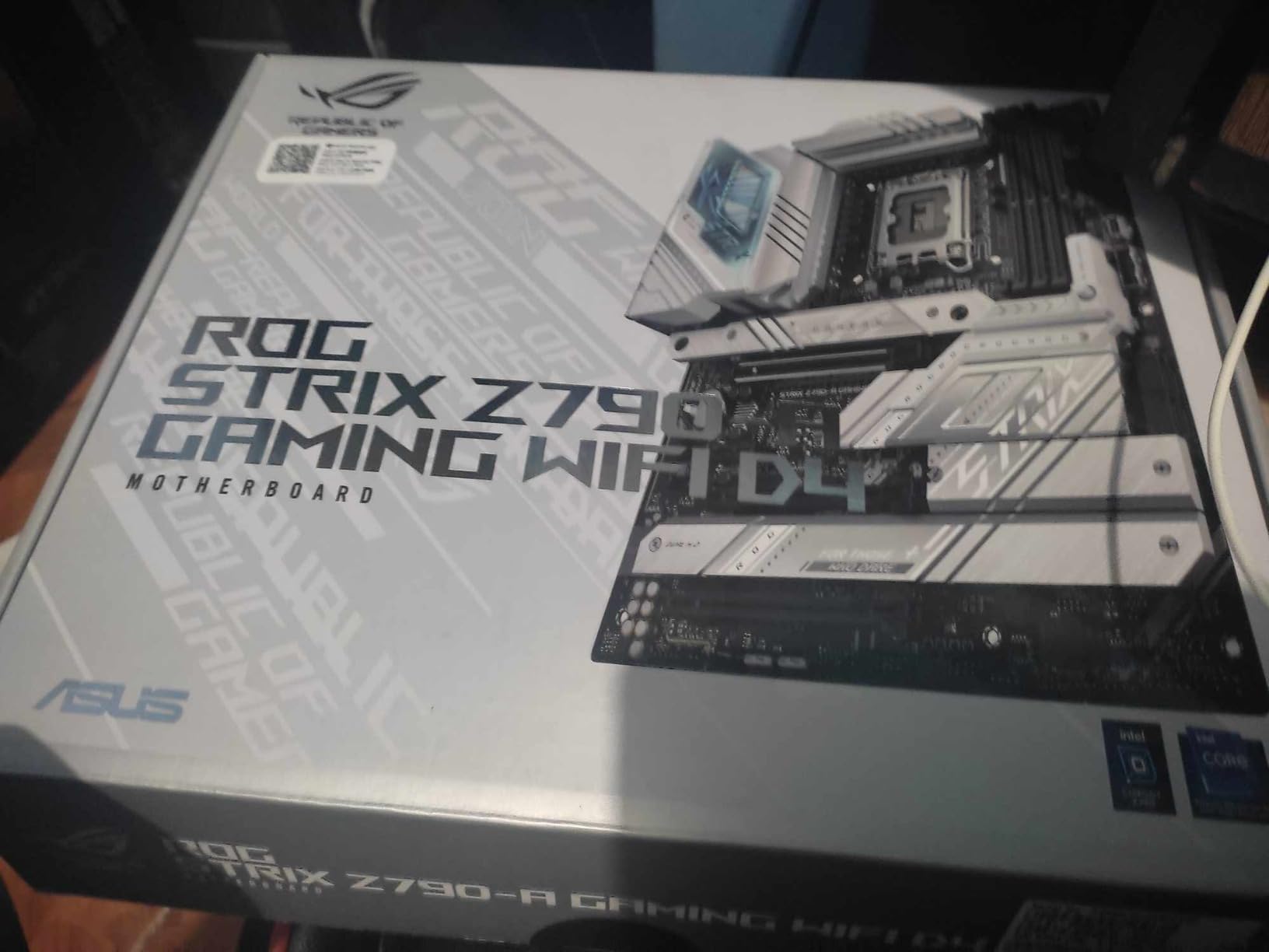 ASUS ROG Strix Z790-A Gaming WiFi D4 LGA1700(Intel 14th& 13th & 12th Gen) ATX Gaming Motherboard(16+1 Power Stages,DDR4,4xM.2 Slots, PCIe 5.0,WiFi 6E,USB 3.2 Gen 2x2 Type-C with PD 3.0 up to 30W) customer photo 2