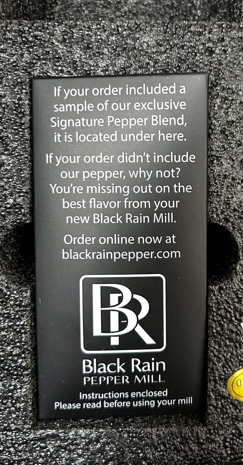 BLACK RAIN Rechargeable Electric Pepper Mill Grinder (Matte Black) | Heavy Duty Professional Grade Electric Peppercorn Grinder With LED Light, Features Adjustable Coarseness Levels customer photo 2