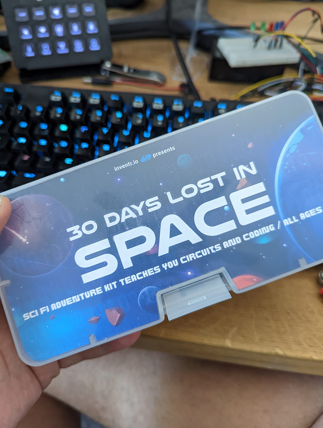Adventure Kit: 30 Days Lost in Space | Premium STEM Coding Course for Adults & Teens | Robotics & Engineering Projects with Expert Teachers | Arduino IDE Compatible Kit customer photo 1