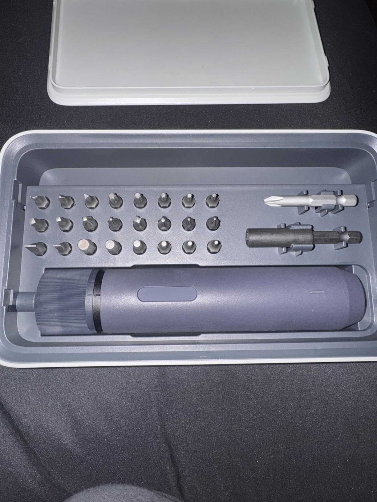 HOTO 25-Piece Upgraded Electric Screwdriver Kit, Cordless Screwdriver customer photo 2