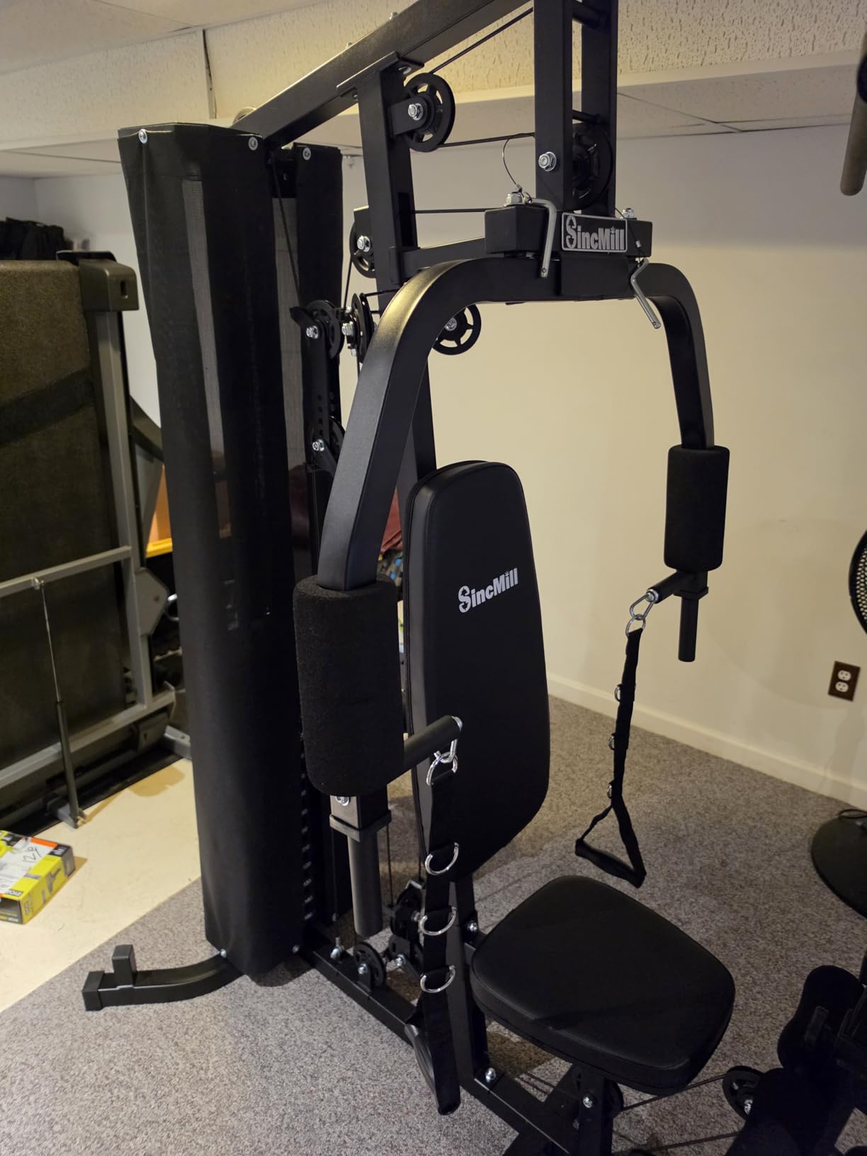 SincMill Home Gym Multifunctional Full Body Workout Equipment for Home Exercise Fitness customer photo 1