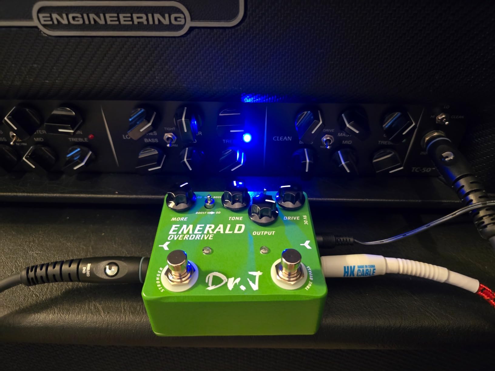JOYO Bass Overdrive Pedal Effects from Rock to Metal Specially Design for Bassist High-end Edition Dr.J Series (D52) customer photo 1