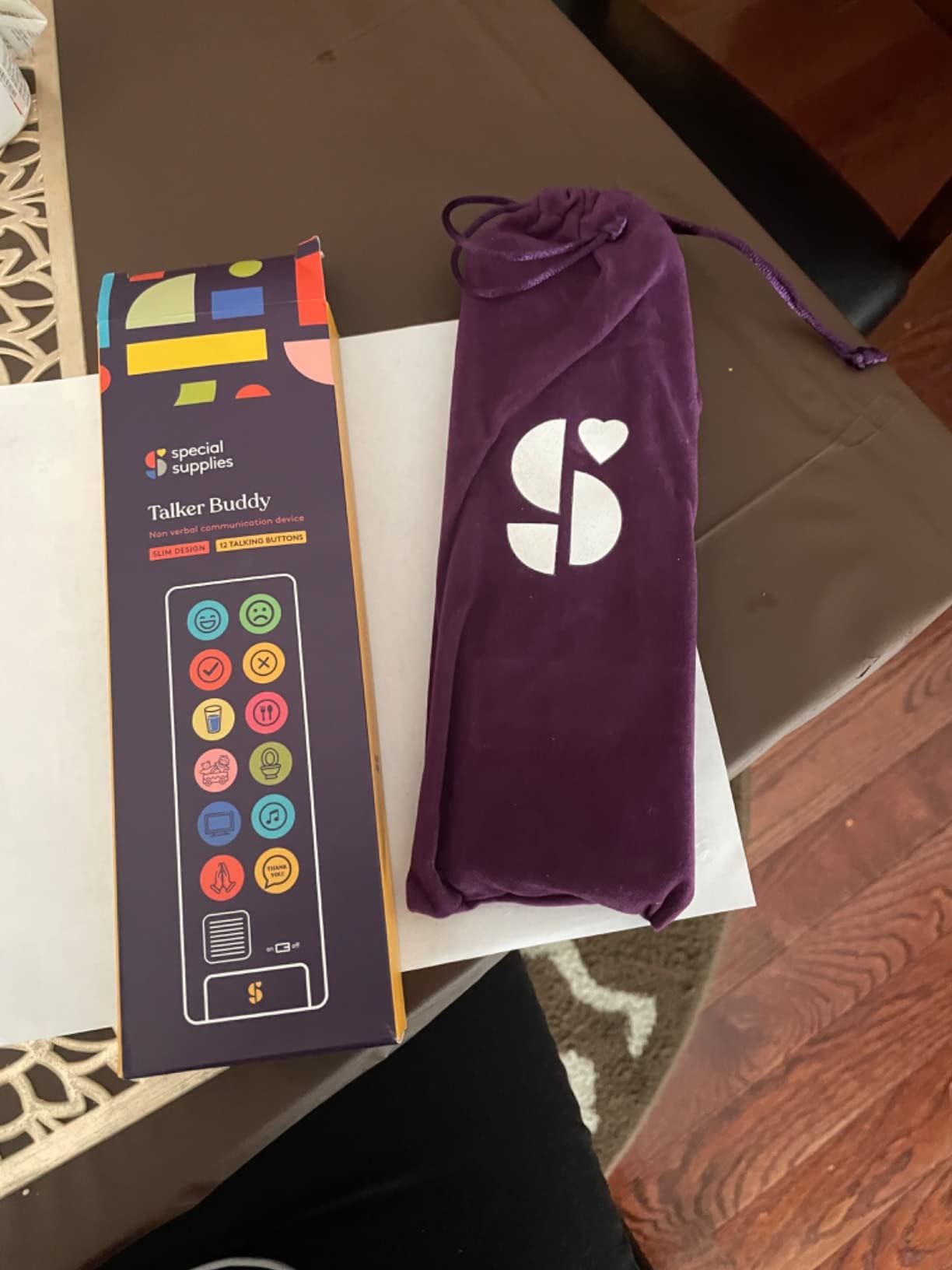 Special Supplies AAC Communication Device for Speech Therapy, Talker Buddy Communication Device for Non Verbal Kids & Adults, Talking Aids for Home or School + Travel Bag (Talker Buddy) customer photo 2