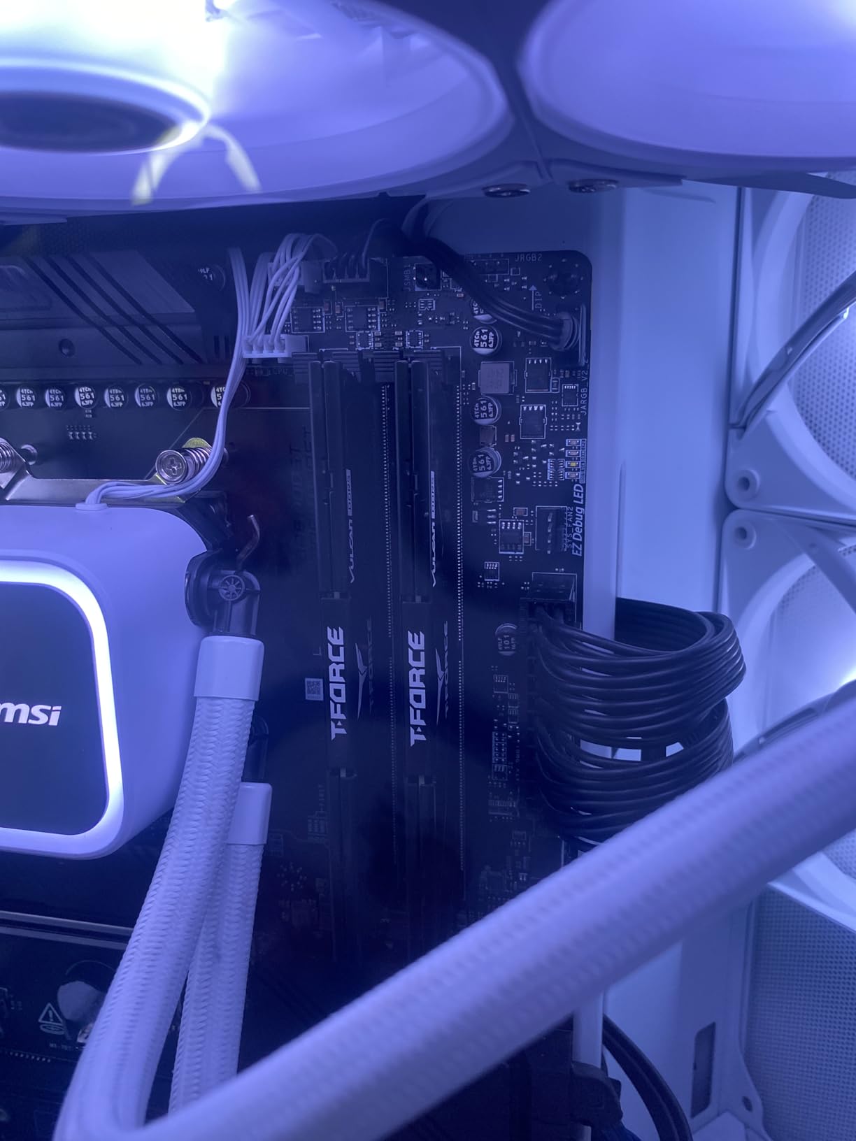 TEAMGROUP T-Force Vulcan DDR5 32GB (2x16GB) 6000MHz CL38 Desktop Memory Module Ram (Black) customer photo 2